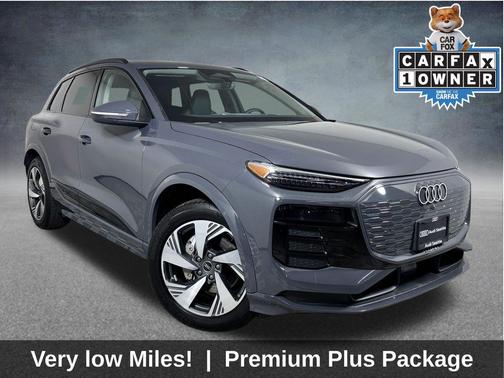 Magnet Gray 2025 Audi Q6 e-tron Premium Plus