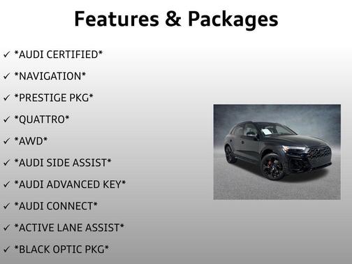 2025 Audi SQ5 3.0T Prestige