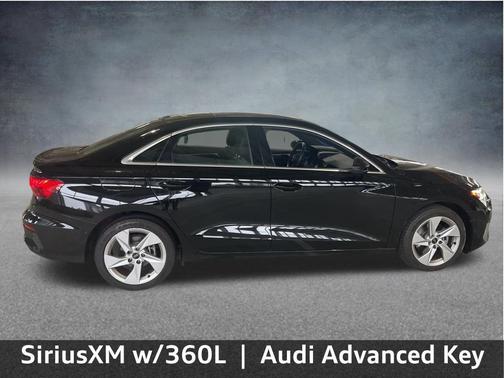 Mythos Black Metallic 2023 Audi A3 Premium