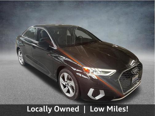 Mythos Black Metallic 2023 Audi A3 Premium