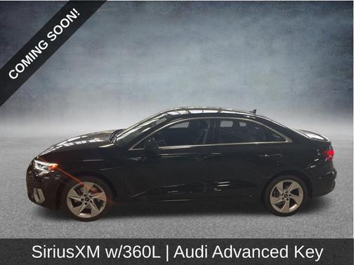 Mythos Black Metallic 2023 Audi A3 Premium