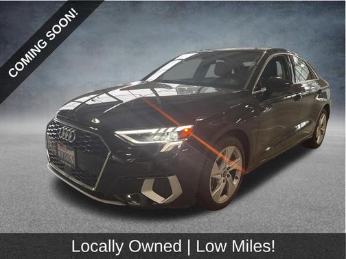 Mythos Black Metallic 2023 Audi A3 Premium