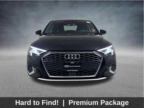 Mythos Black Metallic 2023 Audi A3 Premium