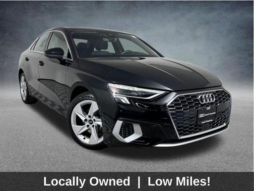 Mythos Black Metallic 2023 Audi A3 Premium