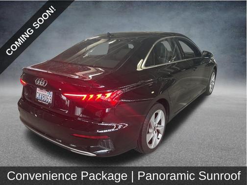 Mythos Black Metallic 2023 Audi A3 Premium