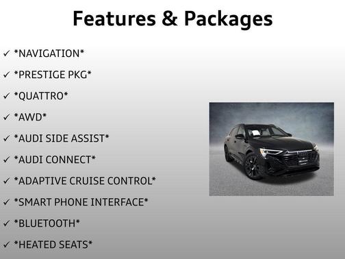 2024 Audi Q8 e-tron Prestige