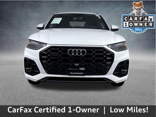 Glacier White Metallic 2025 Audi Q5 45 S line Premium