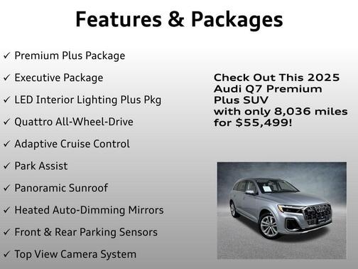 2025 Audi Q7 55 Premium Plus