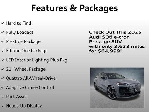 2025 Audi SQ6 e-tron Prestige