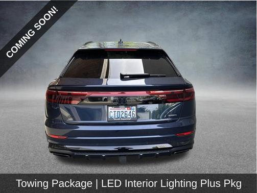 Waitomo Blue Metallic 2025 Audi Q8 55 Prestige