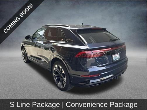 Waitomo Blue Metallic 2025 Audi Q8 55 Prestige