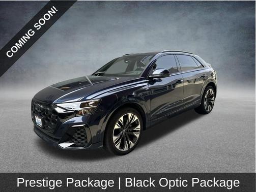 Waitomo Blue Metallic 2025 Audi Q8 55 Prestige