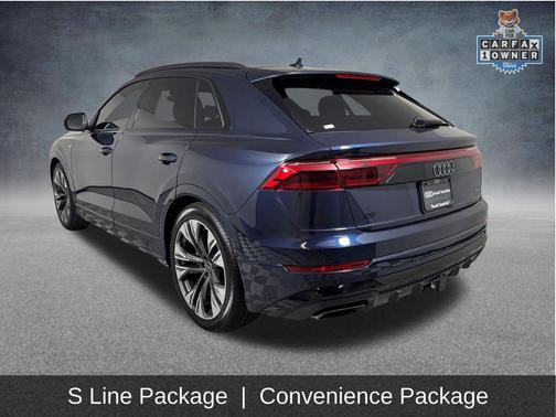 Waitomo Blue Metallic 2025 Audi Q8 55 Prestige