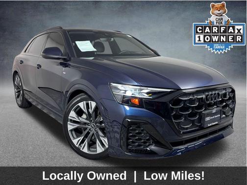 Waitomo Blue Metallic 2025 Audi Q8 55 Prestige