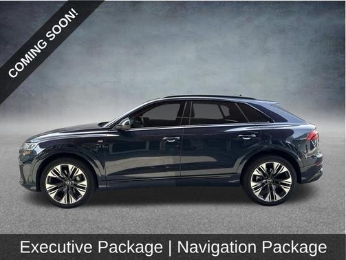 Waitomo Blue Metallic 2025 Audi Q8 55 Prestige