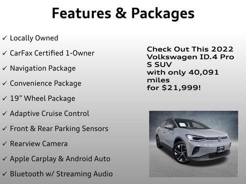 Moonstone Gray 2022 Volkswagen ID.4 Pro S