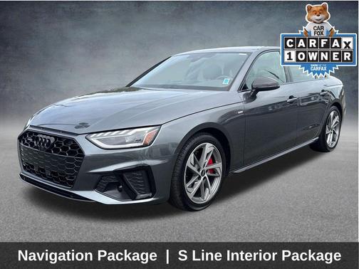 Daytona Gray Pearl Effect 2024 Audi A4 45 S line Premium Plus