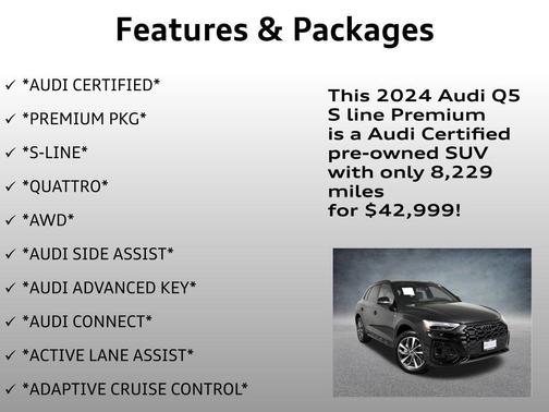 2024 Audi Q5 45 S line Premium