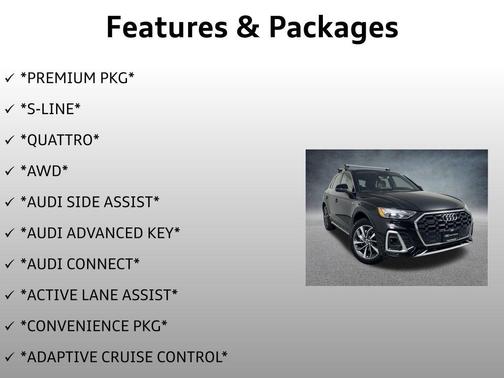 2023 Audi Q5 45 S line Premium