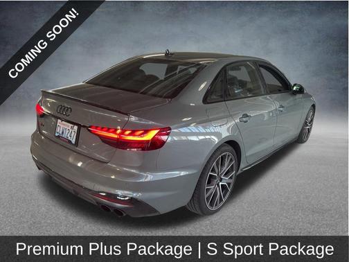 Chronos Gray Metallic 2024 Audi S4 3.0T Premium Plus