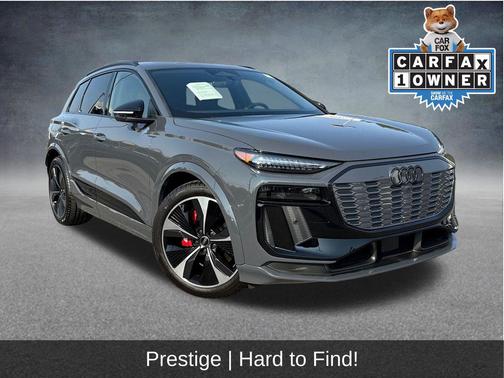 Magnet Gray 2025 Audi SQ6 e-tron Prestige