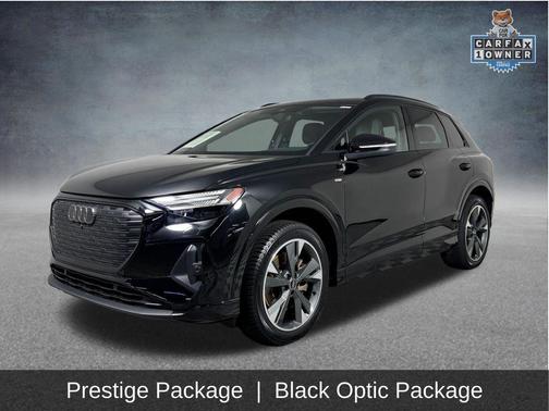 Mythos Black Metallic 2023 Audi Q4 e-tron Prestige
