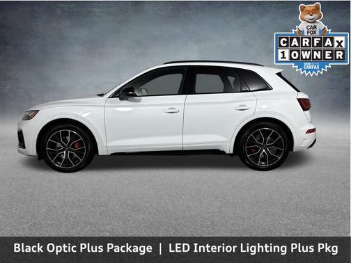 Glacier White Metallic 2025 Audi SQ5 3.0T Premium Plus
