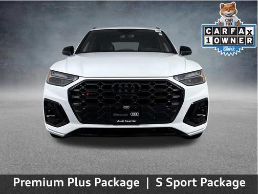 Glacier White Metallic 2025 Audi SQ5 3.0T Premium Plus