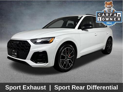 Glacier White Metallic 2025 Audi SQ5 3.0T Premium Plus