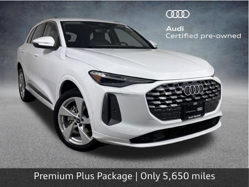 Glacier White 2025 Audi Q5 2.0T Premium Plus