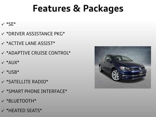 2019 Volkswagen Golf 1.4T SE