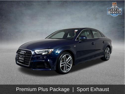 Cosmos Blue Metallic 2018 Audi A3 2.0T Premium