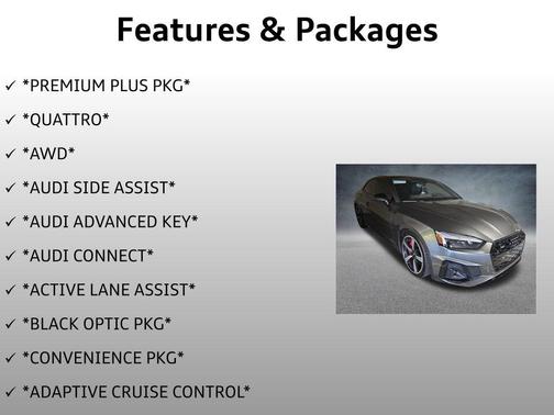 2023 Audi A5 45 S line Premium Plus