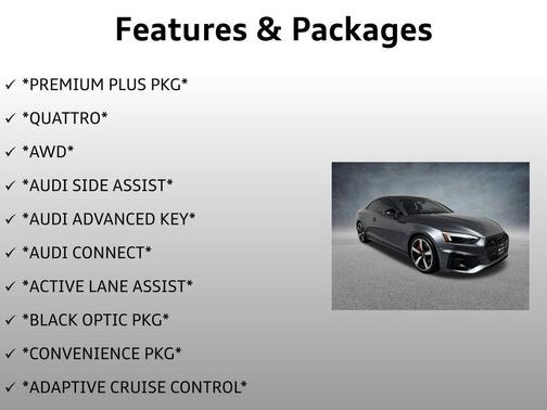 2023 Audi A5 45 S line Premium Plus