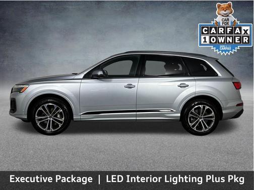 Satellite Silver Metallic 2025 Audi Q7 45 Premium Plus