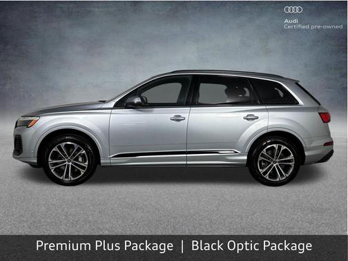 Satellite Silver Metallic 2025 Audi Q7 45 Premium Plus