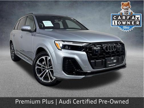 Satellite Silver Metallic 2025 Audi Q7 45 Premium Plus