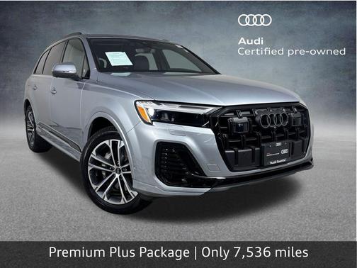 Satellite Silver Metallic 2025 Audi Q7 45 Premium Plus