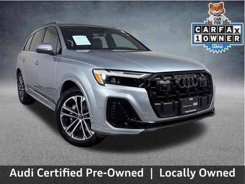 Satellite Silver Metallic 2025 Audi Q7 45 Premium Plus