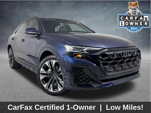 Waitomo Blue Metallic 2025 Audi Q8 55 Prestige