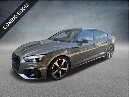 Chronos Gray Metallic 2024 Audi A5 Sportback 45 S Line Premium Plus