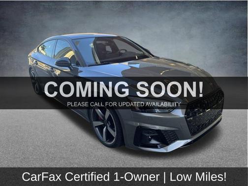 Chronos Gray Metallic 2024 Audi A5 Sportback 45 S Line Premium Plus