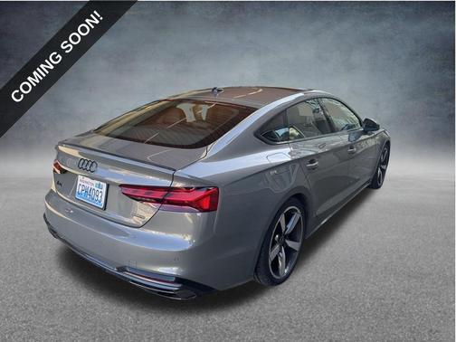 Chronos Gray Metallic 2024 Audi A5 Sportback 45 S Line Premium Plus