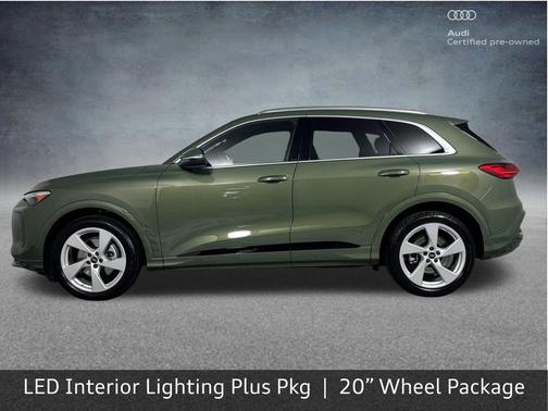 District Green Metallic 2025 Audi Q5 2.0T Prestige