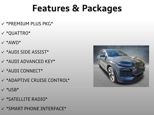 2025 Audi Q6 e-tron Premium Plus