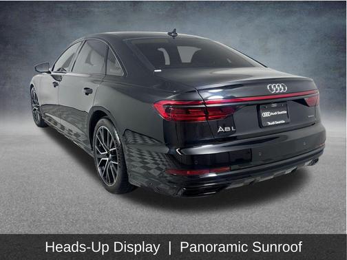 Mythos Black Metallic 2020 Audi A8 L 60