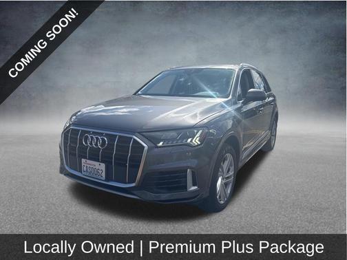 Samurai Gray Metallic 2021 Audi Q7 55 Premium Plus