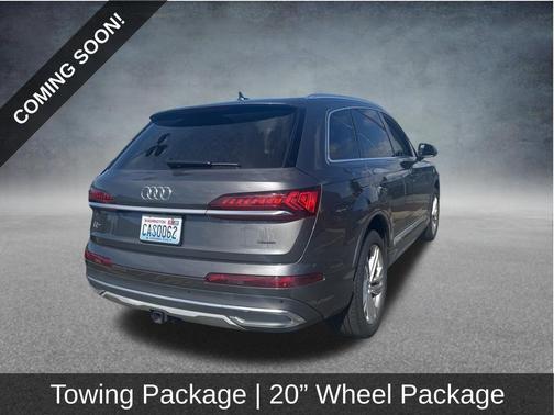 Samurai Gray Metallic 2021 Audi Q7 55 Premium Plus