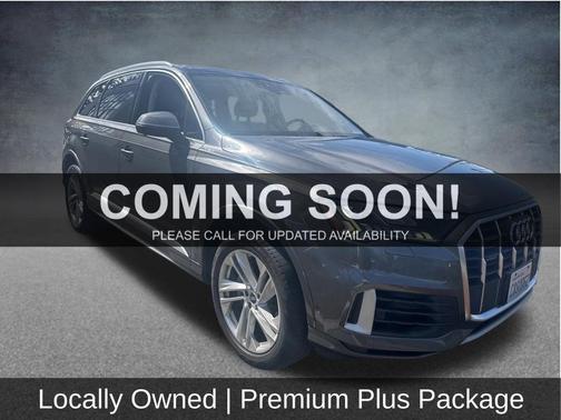Samurai Gray Metallic 2021 Audi Q7 55 Premium Plus