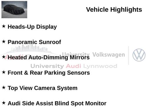 Mythos Black Metallic 2025 Audi Q7 55 Prestige